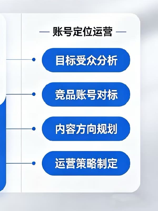 账号定位与运营策略规划示意图